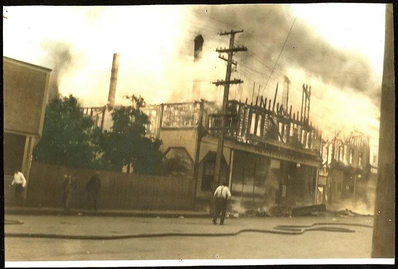 King George Hotel fire